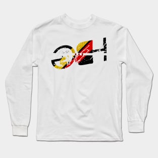 vintage typo GBH Long Sleeve T-Shirt